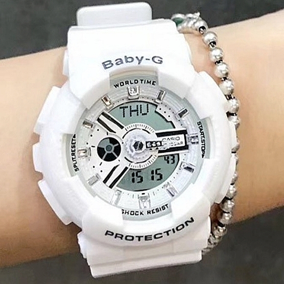 Casio Baby G Snow White Silver Bells Series Premium G-Shock - Picture 13 of 13